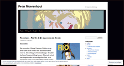 Desktop Screenshot of petermoerenhout.be
